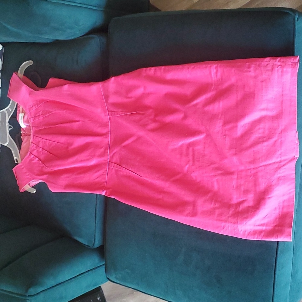 Hot pink Barbiecore Calvin Klein dress - Picture 1 of 4